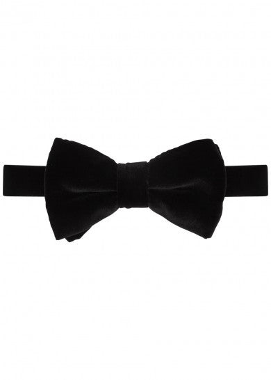 Black Velvet Bow Tie