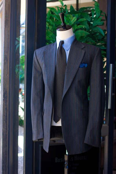 Charcoal 7-Fold Wool Tie