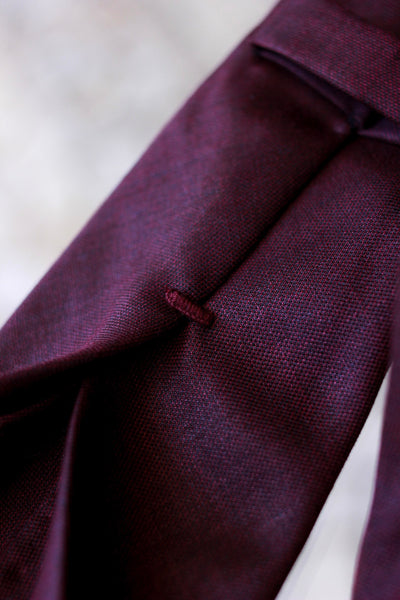 Bordeaux 7-Fold Tie