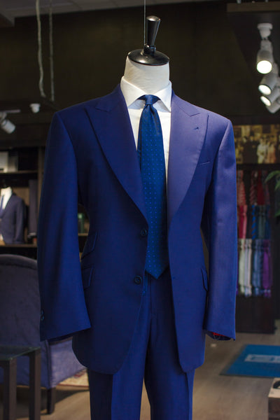 Blue Birdseye 2-Piece Suit